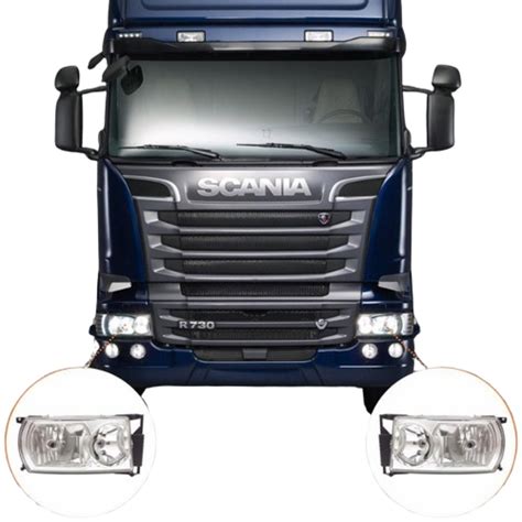 Farol Scania S Rie P G R Lima Acess Rios Para Caminh Es