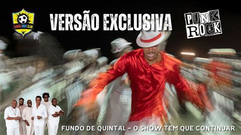 Exclusivo Serrão Rock Club O Show tem que continuar Fundo de