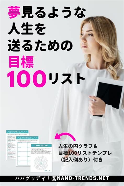 夢見るような人生を送るための「人生の目標100リスト」 ライフコーチ有賀透子 人生の目標 人生 目標リスト