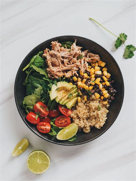 Southwestern Chicken Quinoa Bowl Chloe Ting Recipes