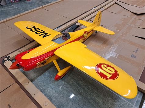 Great Planes Shoestring Sport Racer Arf With Saito Gold Bnf