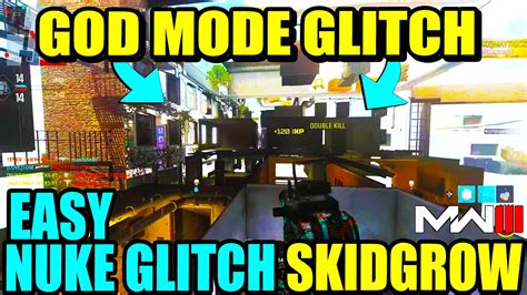 MW3 GLITCH GOD MODE GLITCH Skidgrow Still Working EASY NUKE GLITCH