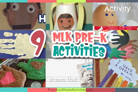 9 Clever Martin Luther King Jr Preschool Activities