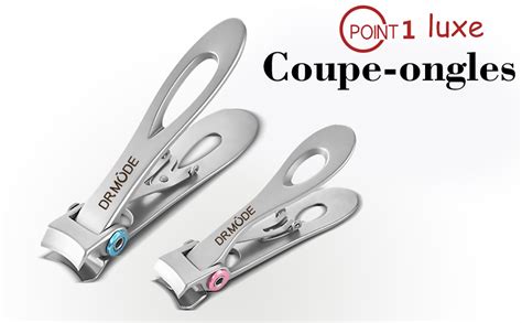 Coupe Ongle DRMODE Professionnel Pour Ongles épais avec 15mm Ouverture