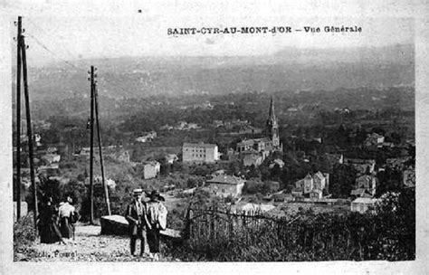 Saint Cyr Au Mont Dor Carte Postale Ancienne Et Vue Dhier Et