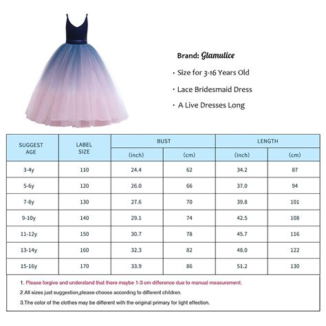 Glamulice Flower Girls Lace Bridesmaid Dress Long A Line Wedding