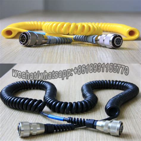 V V Spiral Retractable Coil Cable Curly Tpu Pur Power Cable