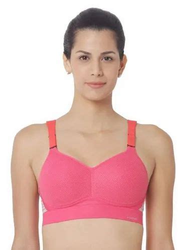 Triumph Lycra Cotton Ladies Triaction Hybrid Lite P Sports Bra For