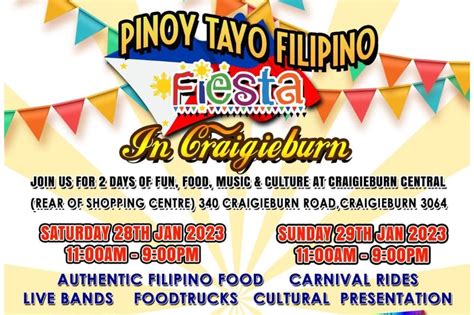 Pinoy Tayo Filipino Fiesta 2023 Ipinagdiriwang Sa Australia Abs Cbn News