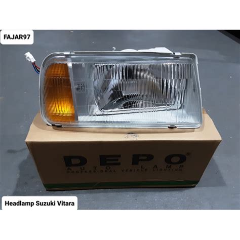 Jual Lampu Depan Head Lamp Suzuki Vitara Sidekick Escudo Depo Kanan