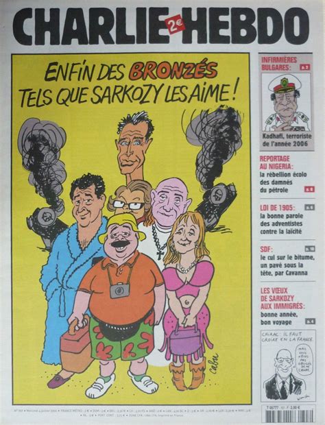 Charlie Hebdo Janvier Couverture Cabu Charlie