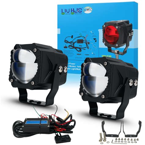 liu hjg ultra bright wiring kit gorilla fog light waterproof heat