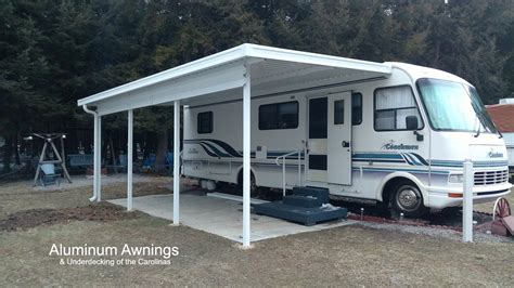 Rv Camper Awnings Aluminum Awnings And Underdecking Of The Carolinas