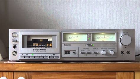 Old But Cool Vintage Audio Denon Cassette Deck Dr F2 Youtube