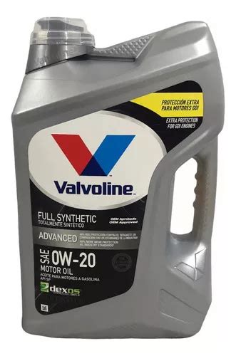 Leo De Motor Valvoline Sint Tico W Para Carros Picapes E Suvs De