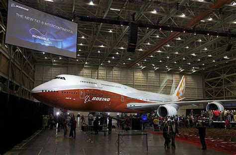 Boeing Unveils New 747 Jumbo Jet