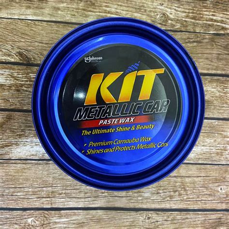 Jual Kit Kaleng Biru Gram Kit Paste Wax Metallic Car Shopee