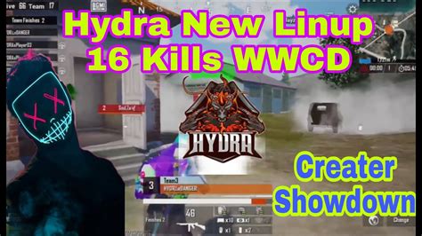 Hydra New Lineup Domination Wwcd With Kills In Nf Esport Youtube