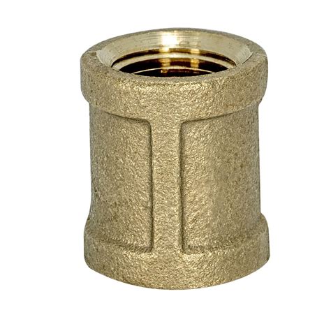 1 Brass Coupling Lead Free Plumbing Electric