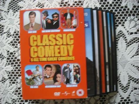 Classic Comedy 6 All Time Great Comedies Dvd Box Set New And Sealed