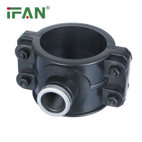 China Customized HDPE Pipe Saddle Clamp Suppliers Manufacturers