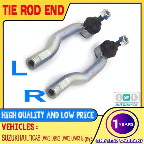 1pairsuzuki Multicab Tie Rod End Lhrh Da52 Db52 Da62 Da63 Big Eye