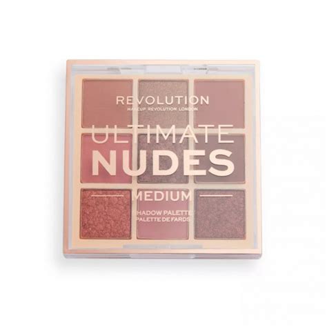 Revolution Makeup Ultimate Nude Eyeshadow Palette Medium