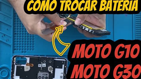 Como Trocar Bateria Do Motorola Moto G G How To Change Motorola