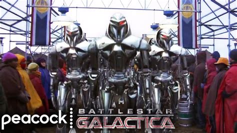 Battlestar Galactica The Cylons Arrive On New Caprica Youtube