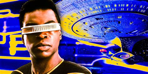 Star Trek Tng Plan To Make Geordi An Alien Revealed By Executive Producer