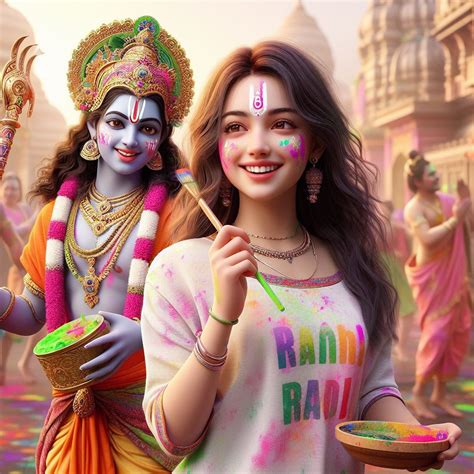 Krishna Holi D Images Ai Prompts