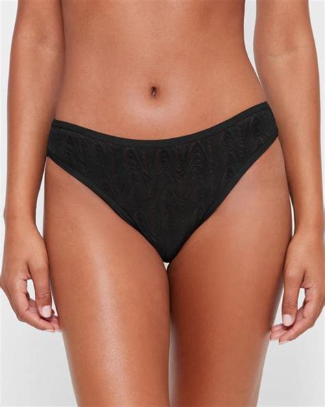 Jacquard Lace Bikini Briefs Target Australia