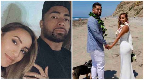 Jovi Nicole Engbino Manti Teo Wife 5 Fast Facts To Know