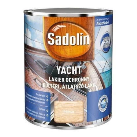 Lakier ochronny do drewna Sadolin Yacht bezbarwny połysk 0 75L kod