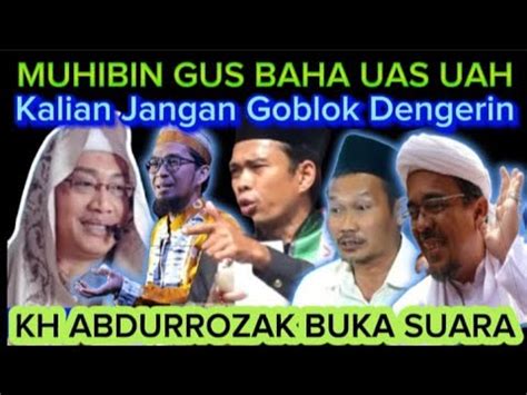 Viral Kh Abdurrozak Ditelpon Oknum Ngaku Muhibin Gus Baha Uah Uas