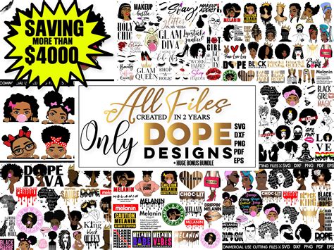 Dope Diva Svg Queen Svg Afro Queen Svg Black Queen Svg Etsy