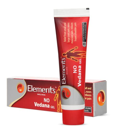 Elements Wellness No Vedana Gel Packaging Size 50 Ml Rs 260 Pack