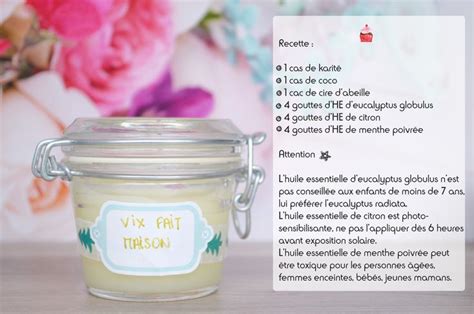 Vicks Fait Maison Pour Rhumes Et Bronchites Peppermint Beauty