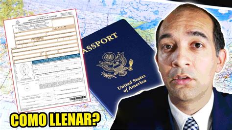 Como Llenar Solicitud Del Pasaporte Ds 11 Pasaporte Youtube