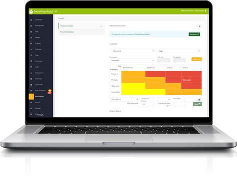 Najboljša programska oprema za upravljanje presoje varnosti hrane in