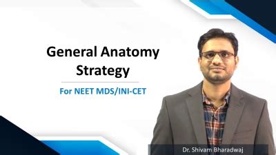 Pharmacology Strategy For Neet Mds Ini Cet