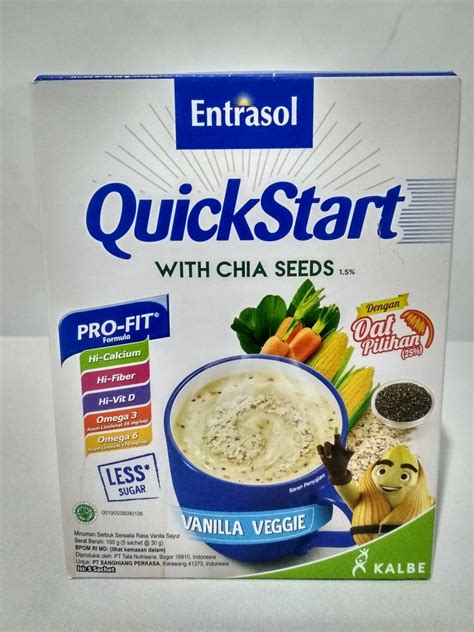 Entrasol Quickstart Vanilla Veggie X Gr Golab