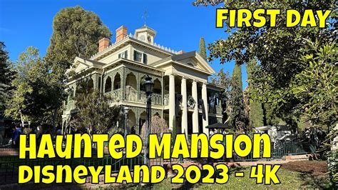 Video Haunted Mansion Reopens At Disneyland