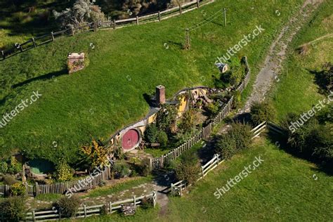 Aerial View Hobbiton Editorial Stock Photo - Stock Image | Shutterstock