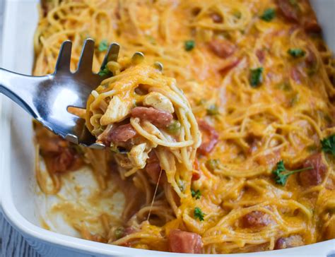 Everyone S Favorite Low FODMAP Chicken Spaghetti Casserole Gluten Free