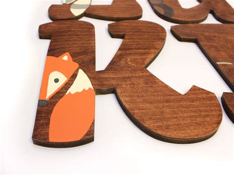 How To Paint Woodland Creature Letters CraftCuts Community