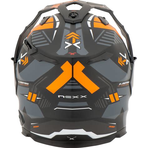 Nexx Wed Wild Country Dual Sport Helmet Black Orange Free Uk