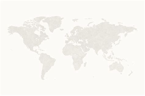 Gray Earth Map