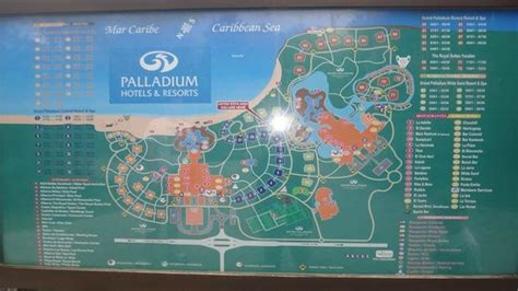 Grand Palladium Riviera Maya Map Maping Resources