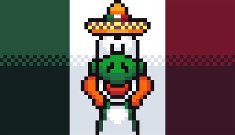 Pixilart Mexican Yoshi By Dinoshark